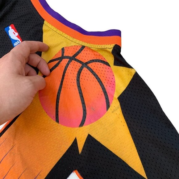 Vintage 1993 Adidas Pheonix Suns Jersey Charles Barkley Jersey XL - Picture 10 of 14